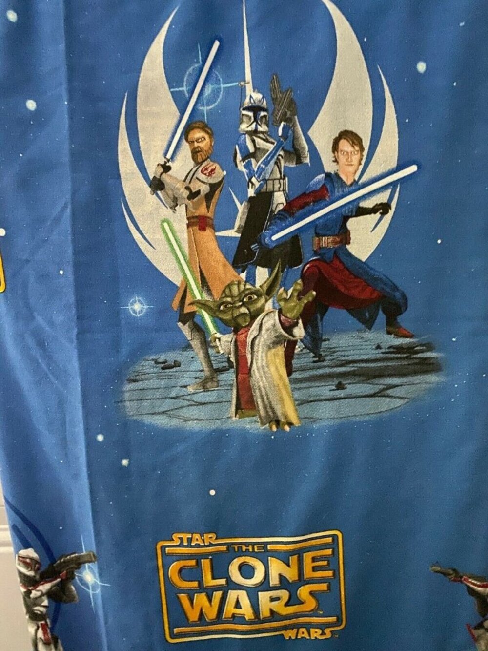 The Clone Wars Star Wars Twin Flat Sheet Crafts Sewing
